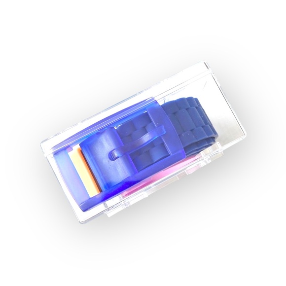 new Luvs H2O 𓆉 Scuba Diver’s Waterproof Flexible Dive Belt 𓆉 Blue + Orange 𓆉 - Picture 13 of 16